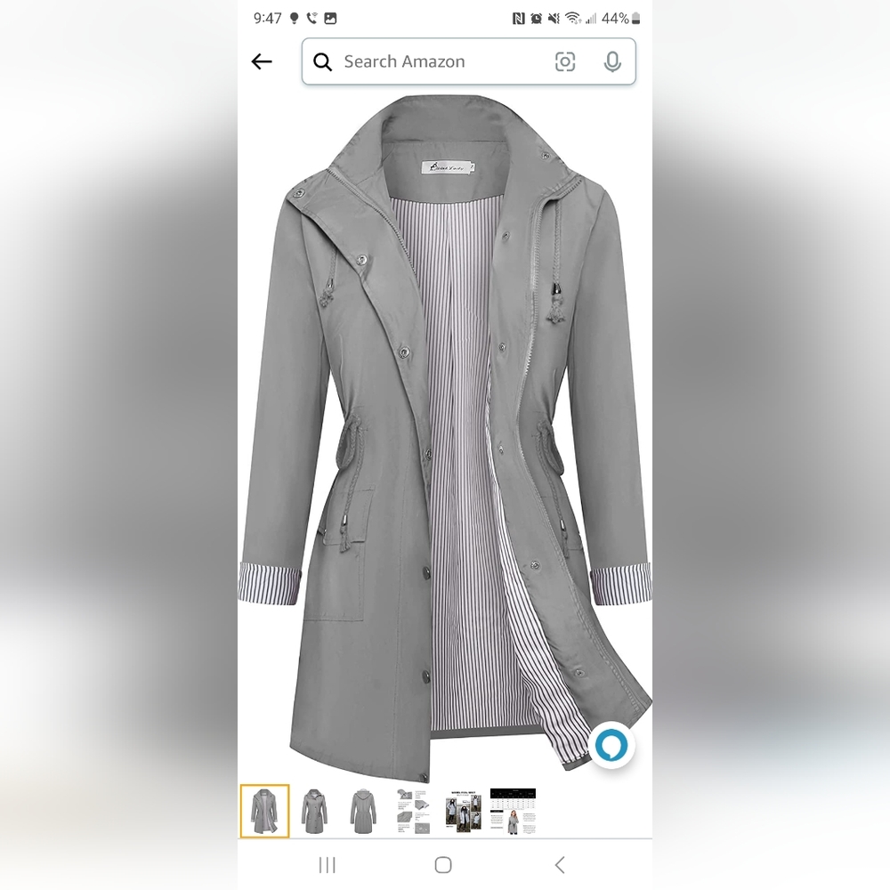 Large raincoat!